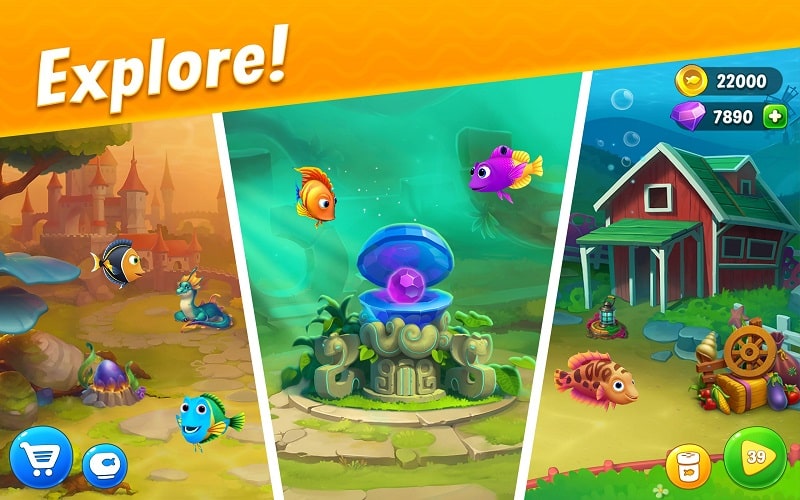 Fishdom mod free