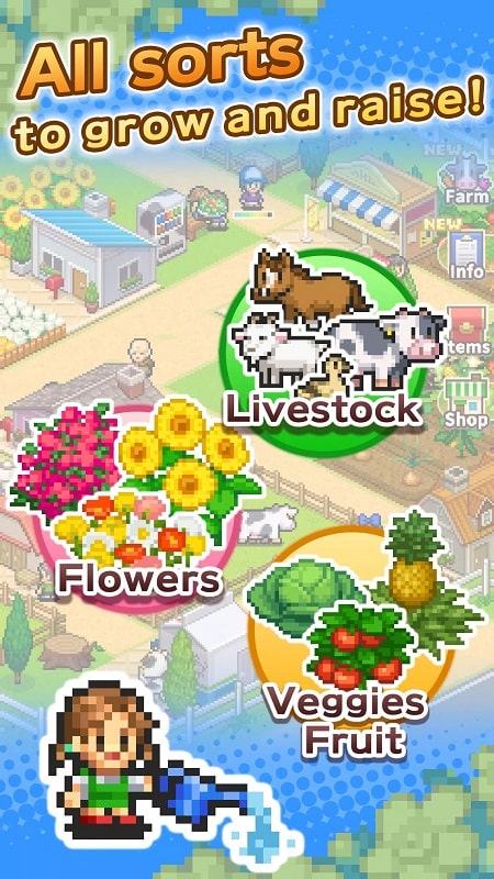 8 Bit Farm free