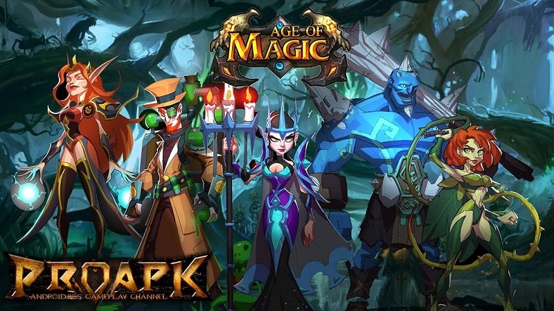 Tải game hack Age of Magic MOD APK (Menu/Bất tử, onehit) 2.14.4