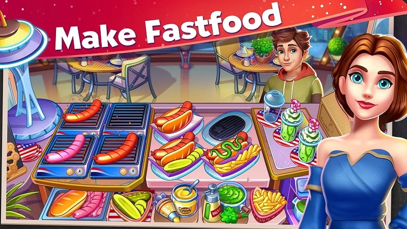 American Cooking Star Game mod apk