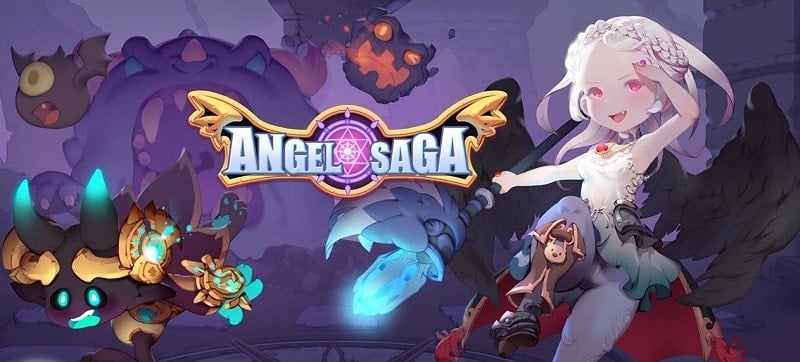 Tải game hack Angel Saga: Hero Action RPG MOD APK (Menu, Vô hạn HP, Sát thương cao) 2.10
