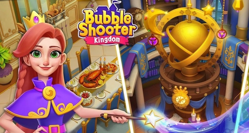 Tải game hack Bubble Shooter Kingdom MOD APK (Vô hạn vương miện) 1.18.1