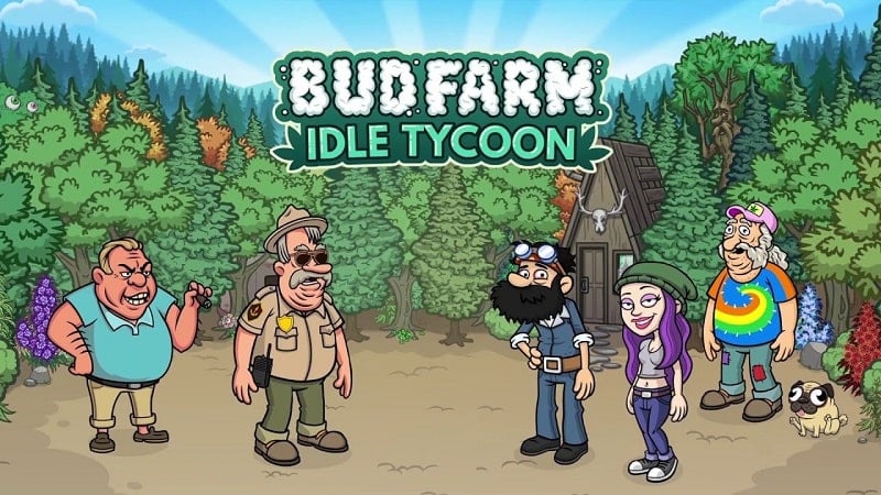 Tải game hack Bud Farm: Idle Tycoon MOD APK (Menu/Vô hạn tiền, thẻ, buds) 1.18.0