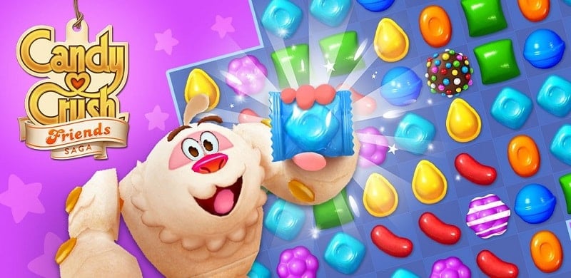 Tải game hack Candy Crush Friends Saga MOD APK (Lives, Moves) 3.8.4