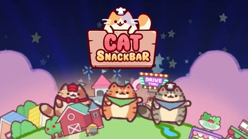 Tải game hack Cat Snack Bar MOD APK (Phần thưởng miễn phí) 1.0.89