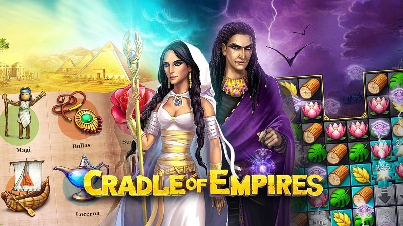 Tải game hack Cradle of Empires MOD APK (Mua sắm miễn phí) 8.1.0