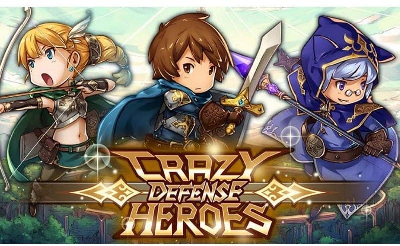 Tải game hack Crazy Defense Heroes MOD APK (Vô hạn tài nguyên) 3.9.4