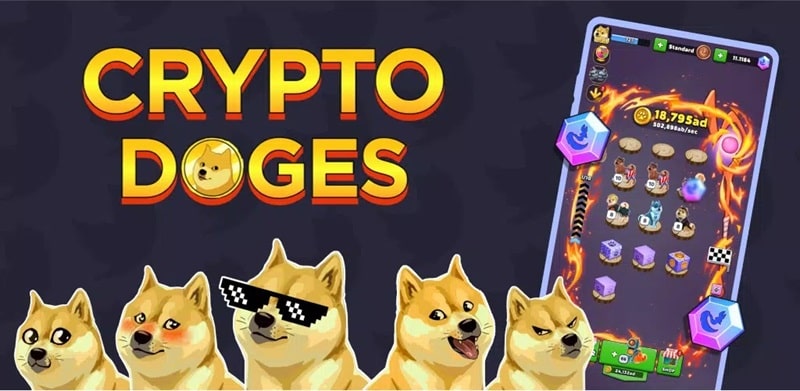 Tải game hack Crypto DOGE MOD APK (Tăng tốc chó) 1.5.0