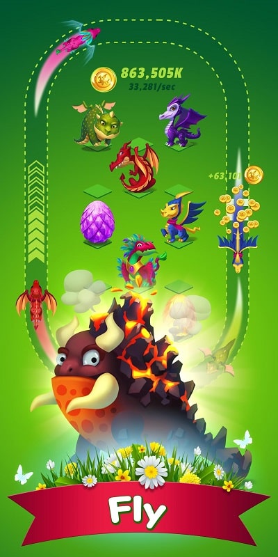 Dragons Evolution mod apk free