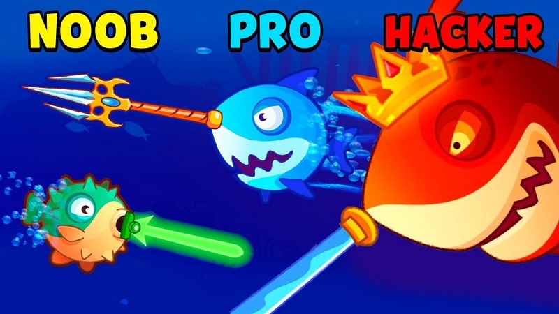 Tải game hack Fish.IO – Cá lớn nuốt cá bé MOD APK (Tăng năng lượng) 1.8.1