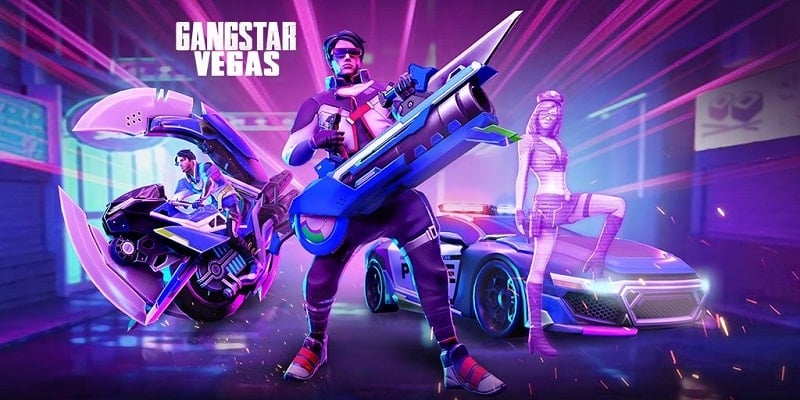 Tải game hack Gangstar Vegas MOD APK (Vô hạn tiền/VIP 10) 6.5.1a