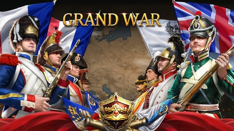 Tải game hack Grand War 2: Strategy Games MOD APK (Vô hạn tiền, huy chương) 69.3