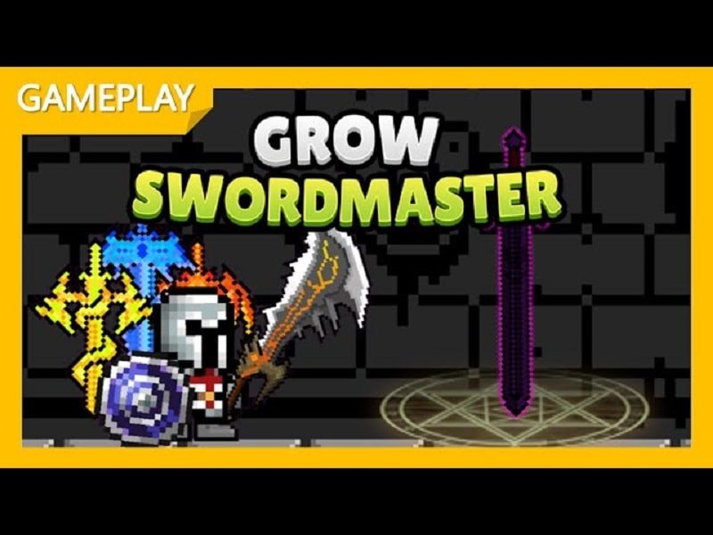 Tải game hack Grow SwordMaster MOD APK (Vô hạn vàng, sát thương cao) 2.0.5