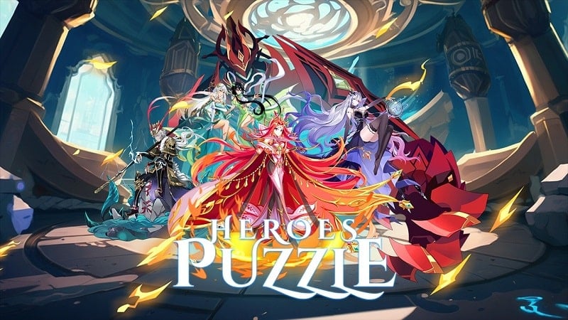 Heroes Puzzles mod min