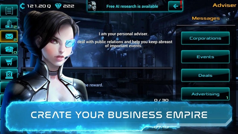 Tải game hack Idle Space Business Tycoon MOD APK (Vô hạn tiền) 2.1.41