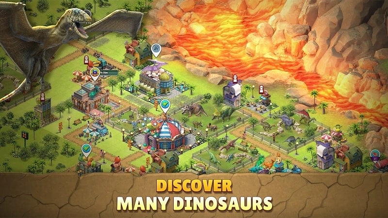 Jurassic Dinosaur Park Game mod 1
