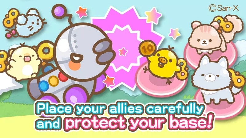 Korilakkuma Tower Defense free