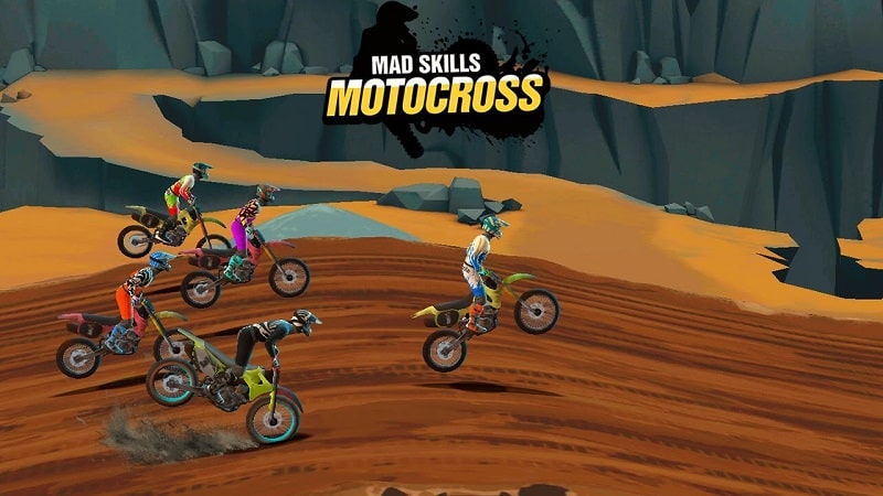 Tải game hack Mad Skills Motocross 3 MOD APK (Vô hạn tiền) 2.8.1