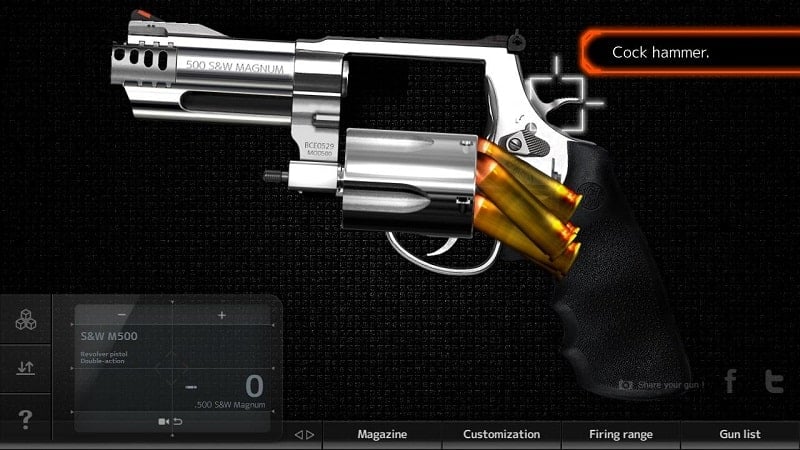 Magnum 3.0 Gun Custom Simulator mod apk