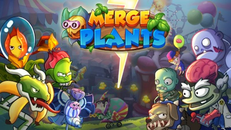 Tải game hack Merge Plants: Idle Zombies MOD APK (Vô hạn tháp, Chi phí) 1.1.8