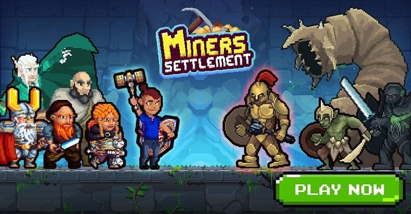 Tải game hack Miners Settlement MOD APK (Menu, Vô hạn tiền/Tài nguyên) 4.21.3