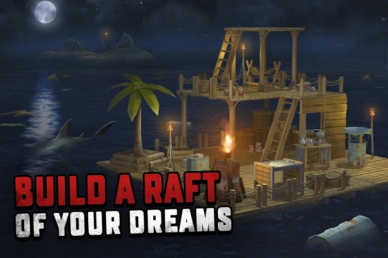 Survival on Raft Ocean Nomad mod download
