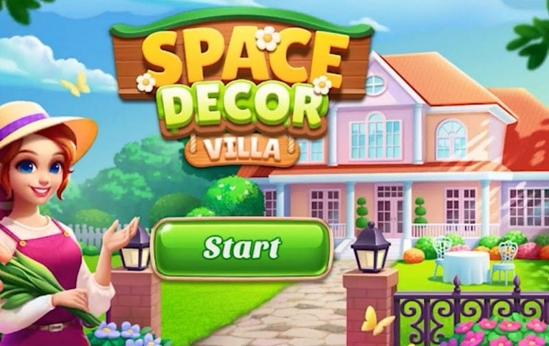 Tải game hack Space Decor: Villa MOD APK (Vô hạn tiền) 5.6.0
