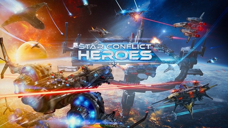 Tải game hack Star Conflict Heroes 3D RPG Online MOD APK (Vô hạn tiền, năng lượng) 1.7.82.30601