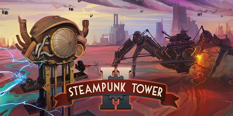 Tải game hack Steampunk Tower 2 MOD APK (Vô hạn tiền, tài nguyên) 1.1.9