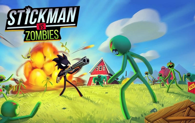Tải game hack Stickman vs Zombies MOD APK (Vô hiệu kẻ địch, bất tử) 1.5.34
