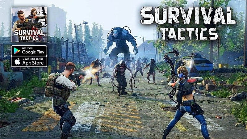Tải game hack Survival Tactics MOD APK (Menu/Vô hạn đạn, bất tử) 1.2.85