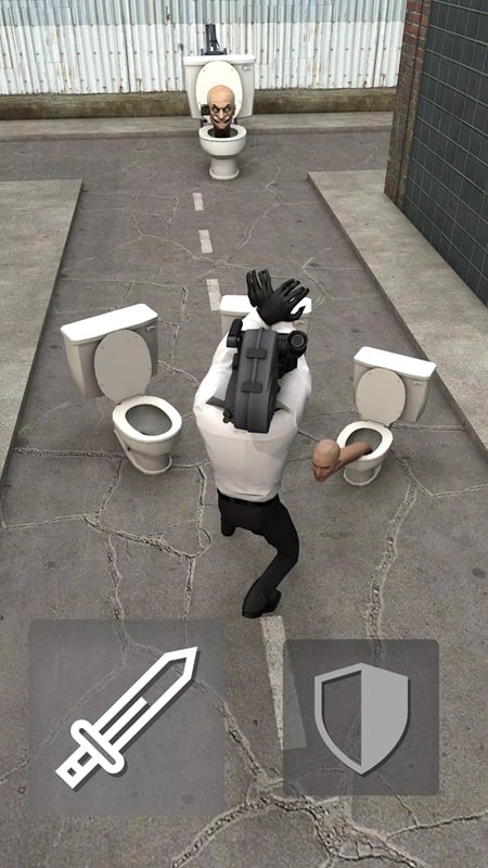 Toilet Fight mod