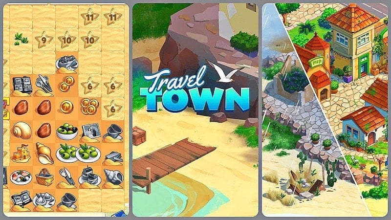 Tải game hack Travel Town MOD APK (Vô hạn tiền, năng lượng) 2.12.403