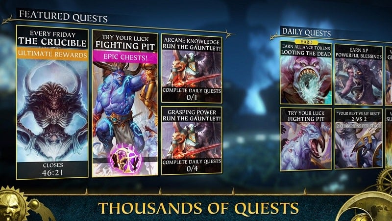 Warhammer Quest Silver Tower mod free