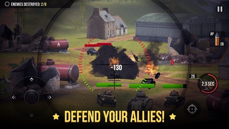 World of Artillery mod android free 