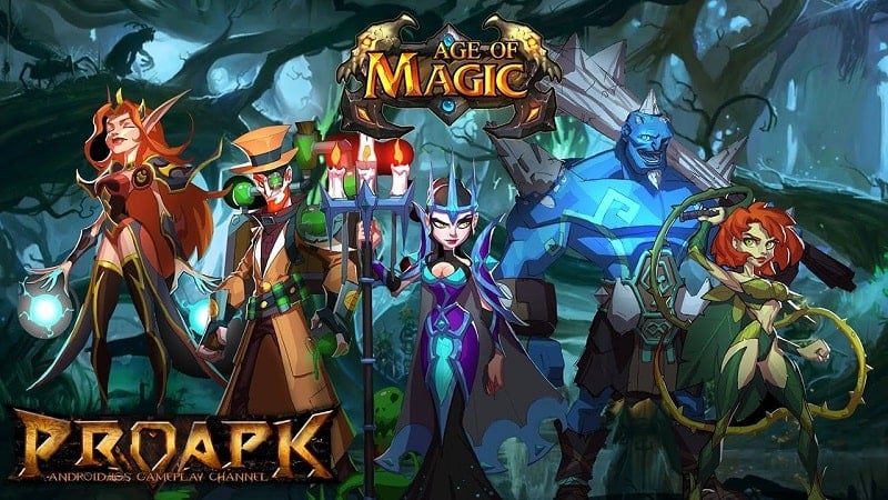 Tải game hack Age of Magic MOD APK (Menu/Bất tử, onehit) 2.15.0