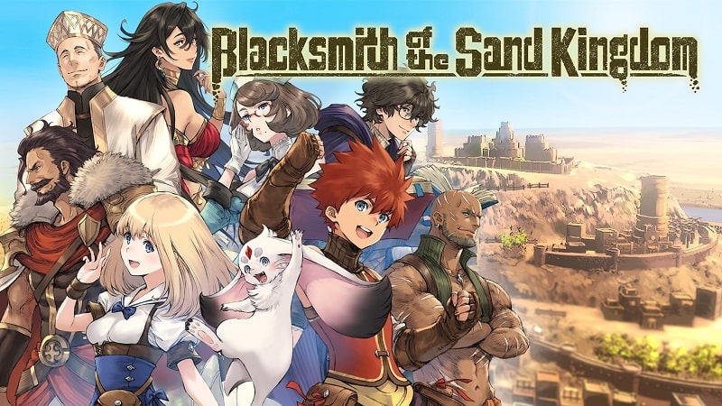 Tải game hack Blacksmith of the Sand Kingdom MOD APK (Menu, Vô hạn tiền/Bất tử/Sát thương) 1.13g