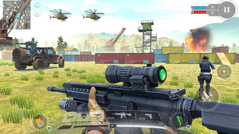 Commando Adventure Assassin mod apk free