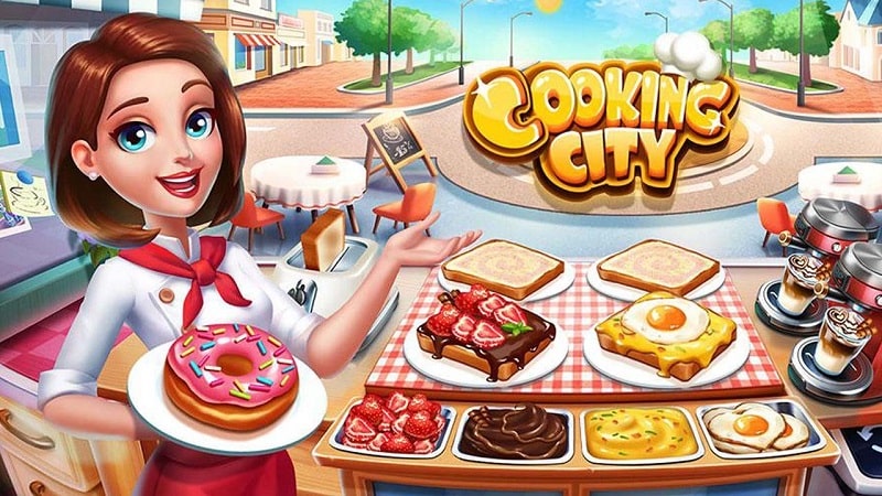 Tải game hack Cooking City MOD APK (Vô hạn tiền) 3.27.1.5086