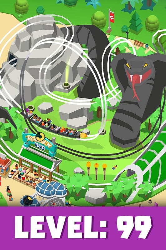Idle Theme Park Tycoon mod apk