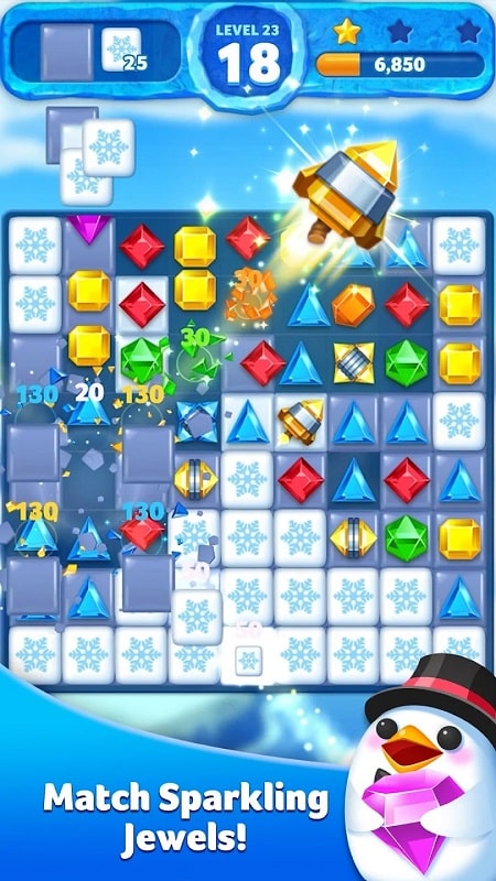 Jewel Ice Mania Match 3 Puzzle mod
