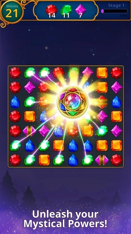Jewels Magic Mystery Match3 mod apk