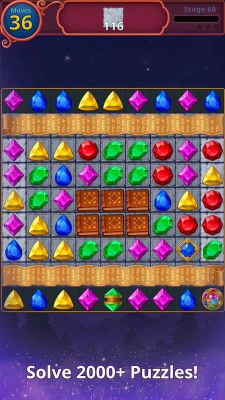 Jewels Magic Mystery Match3 mod android