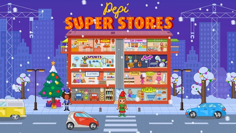 Tải game hack Pepi Super Stores MOD APK (Mua sắm, Phần thưởng miễn phí) 1.8.5
