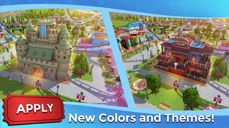 RollerCoaster Tycoon Touch mod free