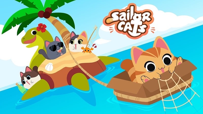 Tải game hack Sailor Cats MOD APK (Menu/Vô hạn tiền/Độ cứng/Gỗ) 1.0.48b