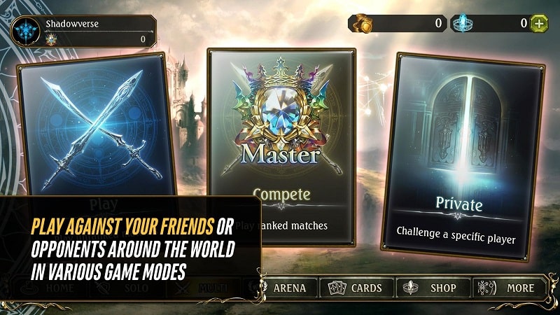 Shadowverse CCG mod android