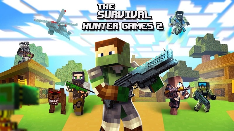 Tải game hack The Survival Hunter Games 2 MOD APK (Bất tử/Vô hiệu kẻ địch) 1.182