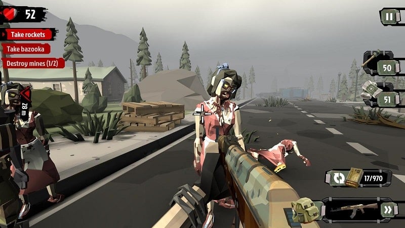 The Walking Zombie 2 mod